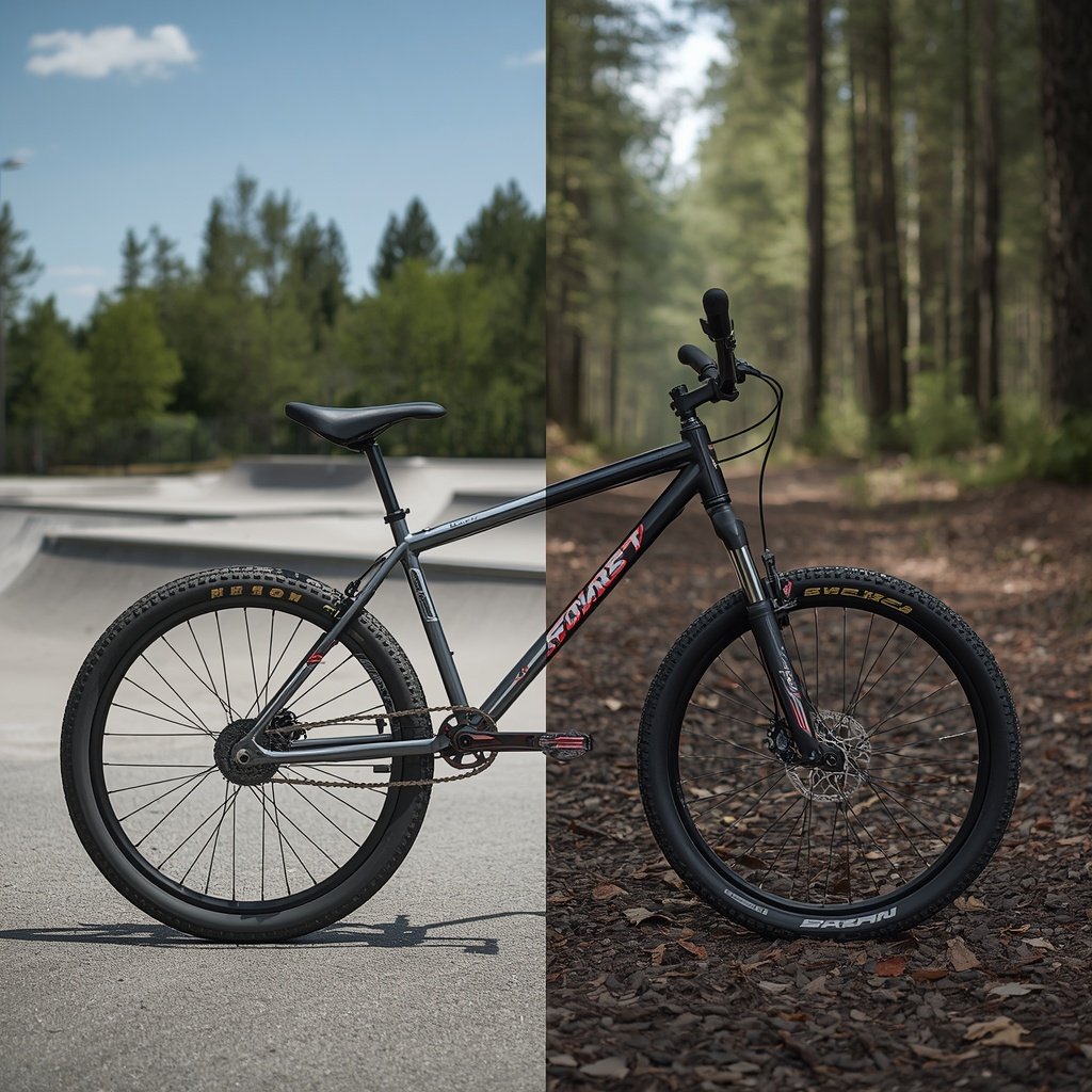 bmx vs mountain bike which is more fun
